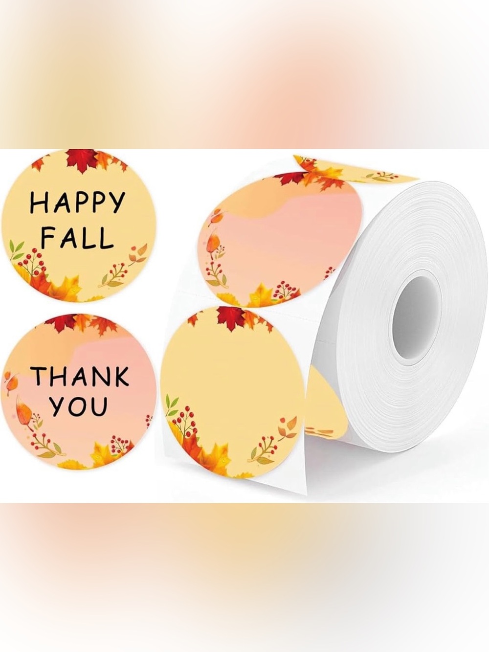 CUSTOM 2” Fall Multi-Color Stickers, 50 total BUY NOW